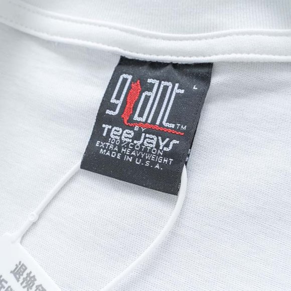 Vintage New York University Bieber With The Same Short Sleeve White - Picture 11 of 11